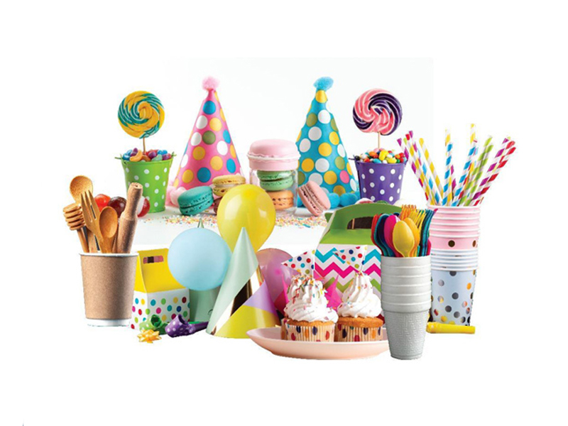 Custom party and event supplies